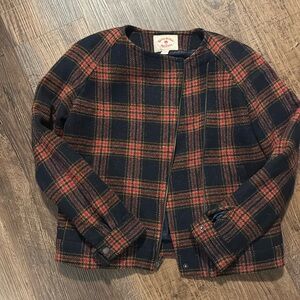 Brooks Brothers Red Fleece 100% wool jacket (navy/red/gold)